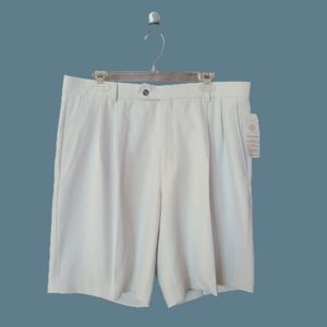 NWT PGA Tour Double Pleated Golf Short with Active Waistband